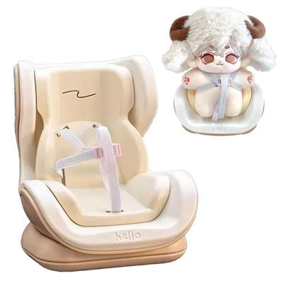 Siège auto beige pour peluches de 10 cm, accessoires Kigurumi, activités Otaku, mascotte de poupée, costume de poupée K-Pop [Occasion]