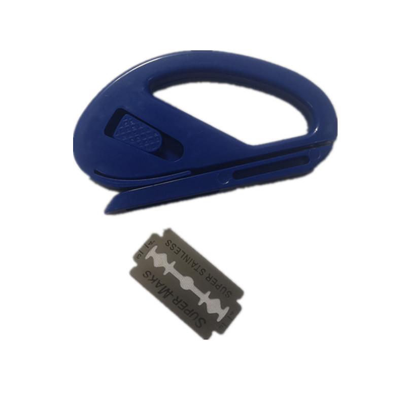 

Инструмент для резки виниловой пленки для автомобиля, нож для резки пленки для тонировки окон, углеродное волокно, аксессуары для обертывания Film cutting knife синий