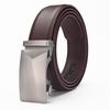 Men's Genuine Leather Automatic Buckle Belt - Casual, Fashionable, Versatile Business Trouser Accessory