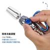 Ryosho FIRSTINFO TOOLS Powerful Mini Air Duster Gun, Aluminum with Air Boost Nozzle and Adjustable Flow Rate