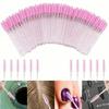 50pcs Disposable Eyelash Brushes, Mascara Wands, Eye Lash Brush, For Eyelash Extensions, Eyebrow Eyeshadow Brow Makeup Supplies