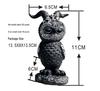 Halloween Magic Kitten Resin Ornaments: Animal Sculptures for Tabletop Decorations