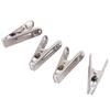 20Pcs Clothes Clips Stainless Steel Clothes Hanging Pins Clamps Home Laundry Underwear Pegs