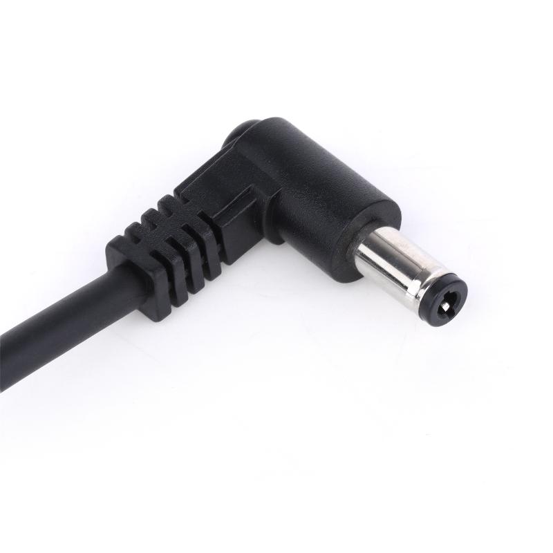 Power Tap D-Tap Male To Right Angle Dc 5.5X2.5Mm Power Cable For Rig Power V-Mount Anton, Camera Monitor Cord