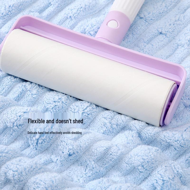 Bamboo Velvet Coral Fleece Bath Towel Set - Soft, Large, Thick, Absorbent, 3-Piece Adult Collection