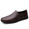 Genuine Leather Men's Loafers Soft Cowhide Men Casual Shoes Luxury Brand Male Driving Footwear Slip-on Flats Handmade Moccasins