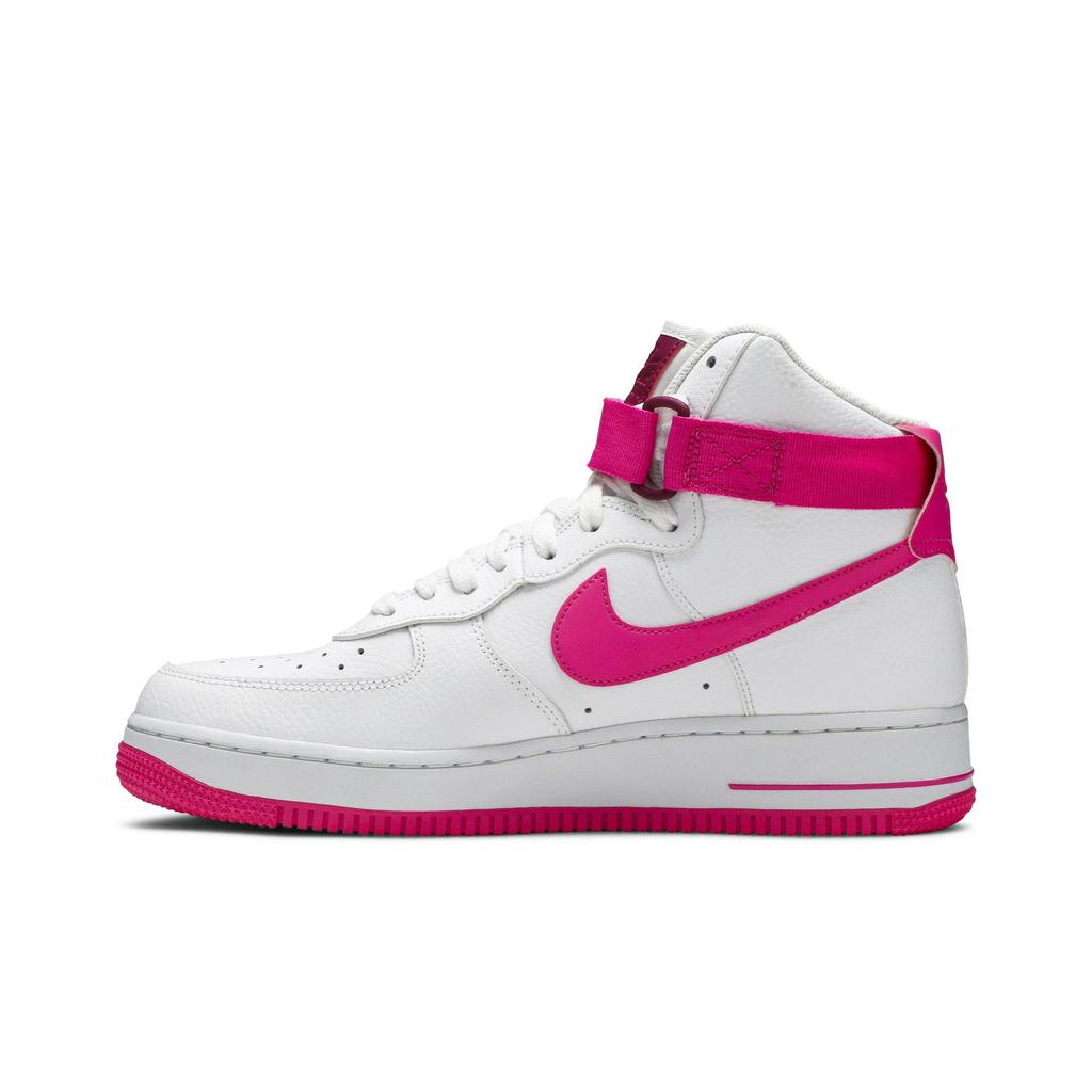 Nike Womens Air Force 1 High 'White Fuchsia' (women's sizes) White / True Berry-Laser Fuchsia Skate Shoes 334031 110