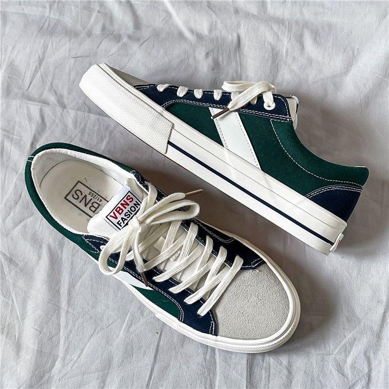 Shoes Men's Autumn Casual Canvas Shoes Trendy Shoes Versatile Board Shoes Trendy Brand Niche Design Sense Autumn and Winter National Tide