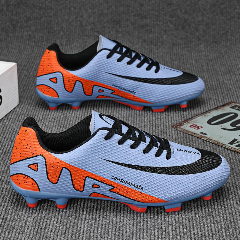 New Football Shoes Youth Game Professional Training Shoes Student Adult Grass Spike Sports Shoes