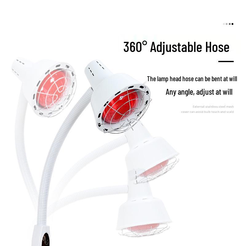 Hjem Elektrisk Skjønnhetssalong 275W Flyttbar Vertikal Hudforyngelse Varmelampe