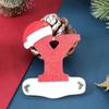 1Pcs 26 Christmas Letter Decor Xmas Tree Decoration 3D Hanging Pendant Party Home Room Ornament Navidad New Year 2026 Gifts