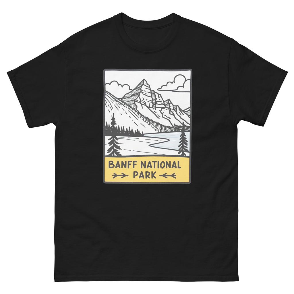 Banff Nationalpark Attraktion Wahrzeichen Reise T-Shirt