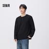 Semir Men's Winter Waffle Knit Henley Long-Sleeve Top