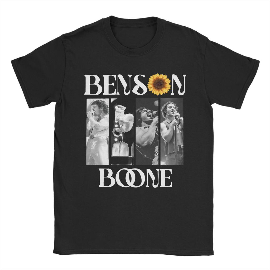 Mens TShirts One Hit Wonder Benson Boone Vintage Cotton Tee Shirt Short Sleeve T Shirt O Neck Clothing 4XL 5XL