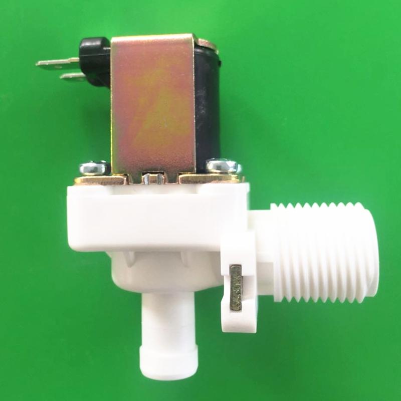Water Solenoid for Valve 1/2" Thread Air Water- Inlet Normally Closed Washing Machine for Valve 12V/24V/110V/220V Stainl
