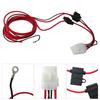 Truck Cap Wiring Harness for Third Brake Light and 12 Volt Dome Light C90-907