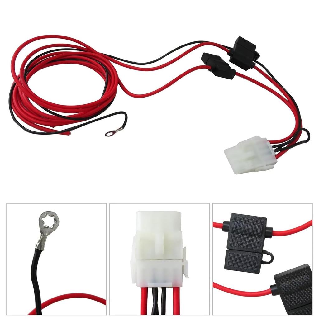 Truck Cap Wiring Harness for Third Brake Light and 12 Volt Dome Light C90-907