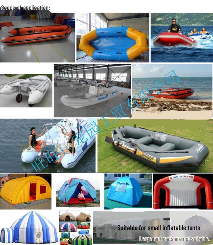 600W Compact Electric Air Pump for Inflatable Boats, Rafts, Tents, and More