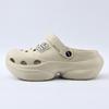 Hole shoes men's new summer wear non-slip bag head thick-soled casual sports big head slippers