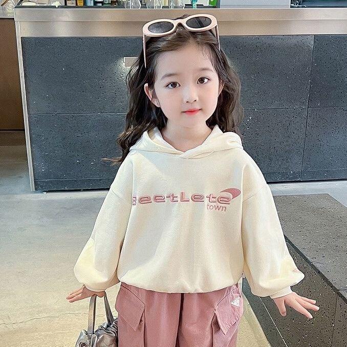 

Модный свободный комбинезон и свитшот для девочек на весну/осень 2025 - Новый стиль 140 cm