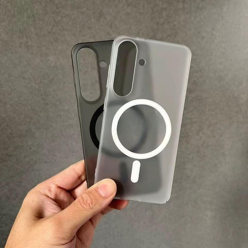 Coque Pour Samsung Galaxy A57 A37 Élégante Simple Transparente Antidérapante Magnétique Housse Pour Samsung Galaxy A 57 Antichoc Funda