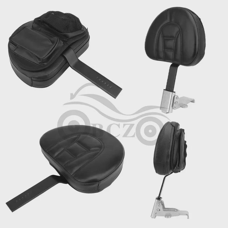 Victory Motorcycle Modified Black Seat Backrest for Yuanhang Assassin with Kuryakyn, Fits Models 2010-2017