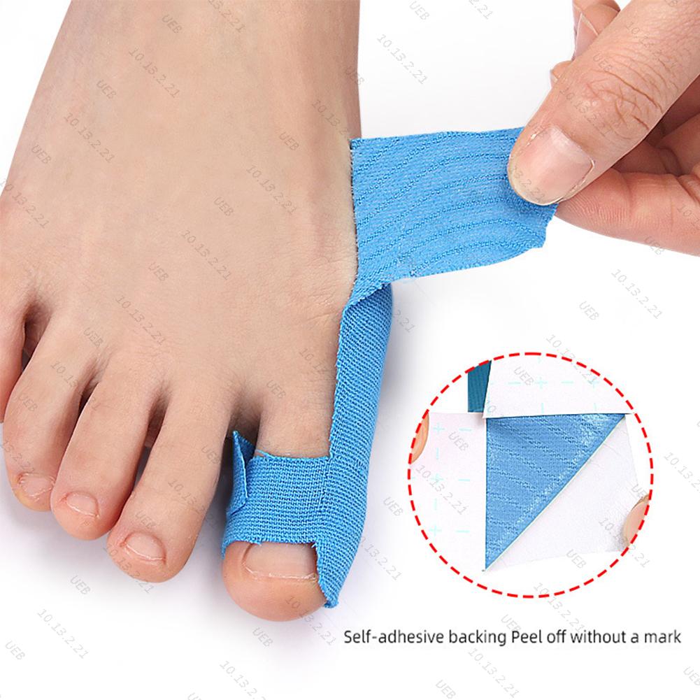 10Pcs Bunion Corrector Toe Correction Band Breathable Orthopedic Bunion Strap Self Adhesive Big Toe Straightener Foot Care Tool