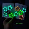10PCS Candy Color Luminous Star Hair Clips For Kids Girls Headwear Metal Barrettes Cute Heart BB Clips Hairpins Hair Accessories