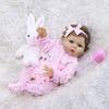 Inch Washable Reborn Baby Doll With Realistic Features And Soft Vinyl Silicone Body**