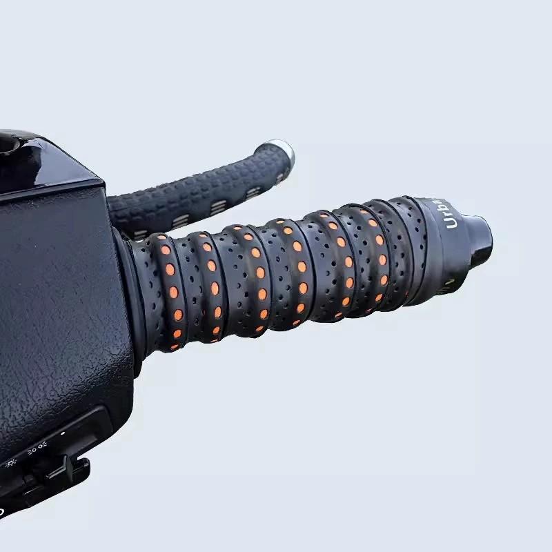 Electric bike motorcycle handle cover colorful summer anti slip soft silicone clutch brake cover handle waterproof