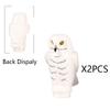 MOC Animals Building Block Goat Sheep Parrot Otter Cow Dog Pet Cat Panda Leopard Tiger Pig Zoo Deer Bear Eagle Bricks Toys Gift