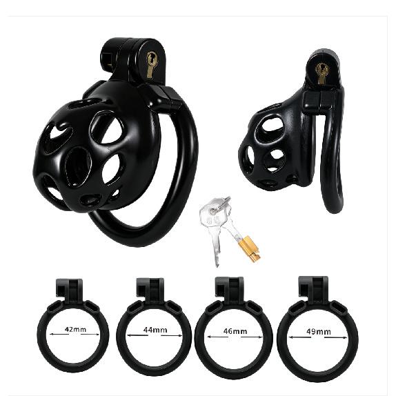 Pebble Male Chastity Cage Device CB Lock with Catheter BDSM Training Anti Escape Cock Cage Chastity Cage Belt Adult Goods Men
