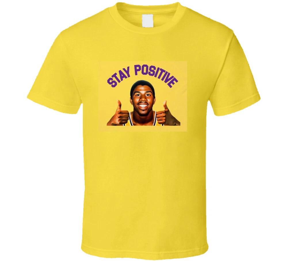 

Stay Positive 100% Cotton T-shirt Mens Womens Tees Top 4XL