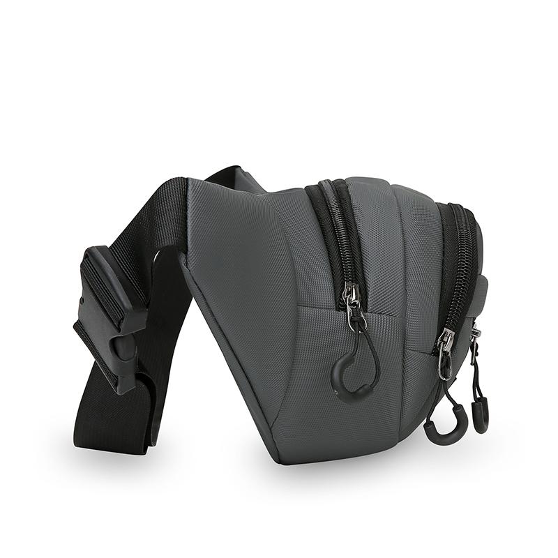 Waterproof Men's Waist Bag Multifunctional Outdoor Sports Large Capacity Chest Bag