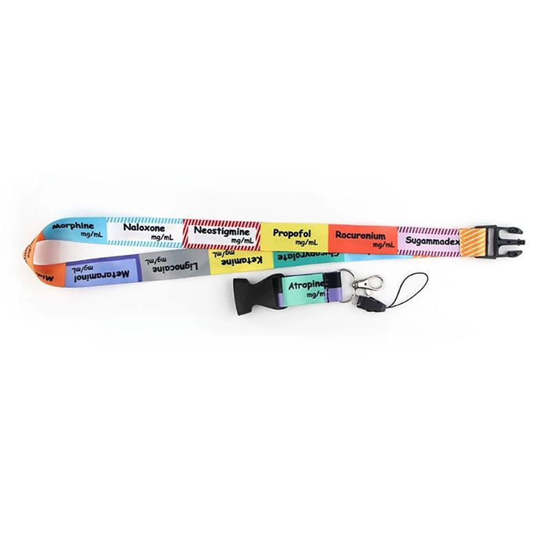 Medische Serie Icu Sleutelhanger Lanyard Geschenken Voor Dokters Vrienden Usb Badgehouder