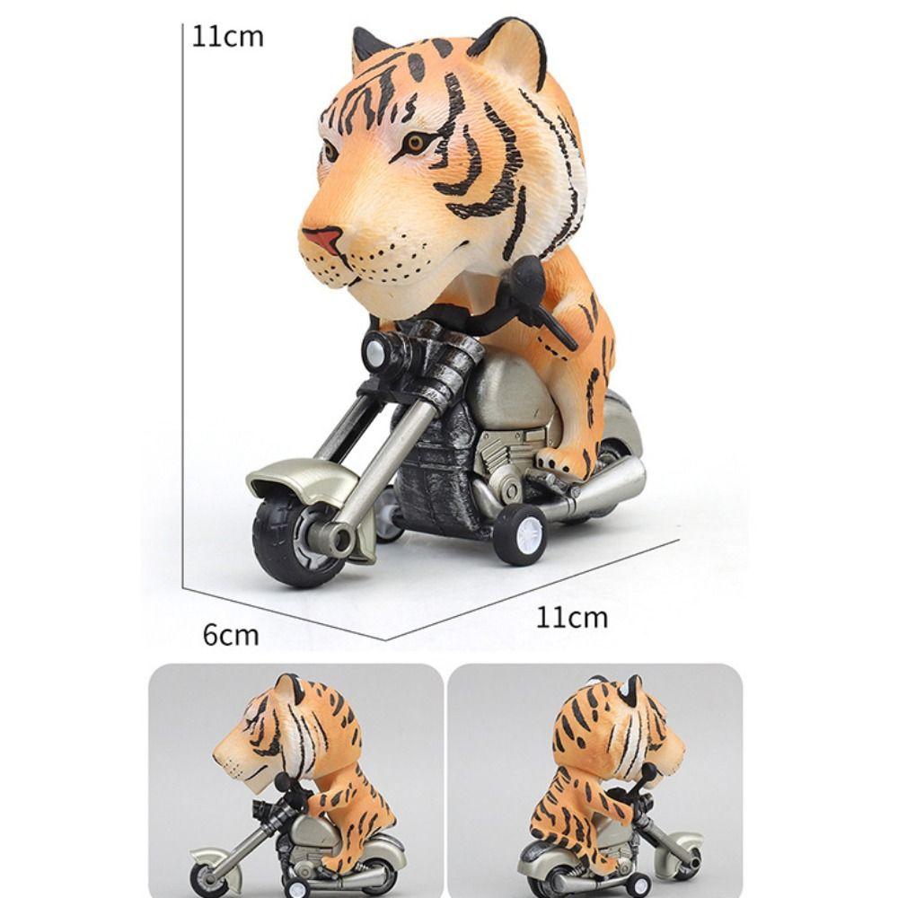 

Simulation Simulation Locomotive Inertia Car Dinosaur Motorcycle Action Figures Boys Toys Red Tiger