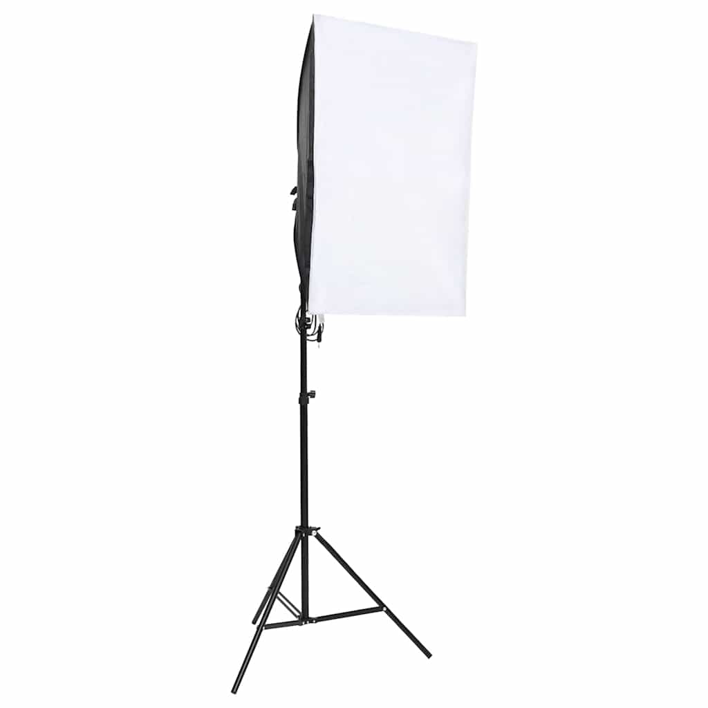 Vidaxl Photographic Studio Set With Lamps And Background