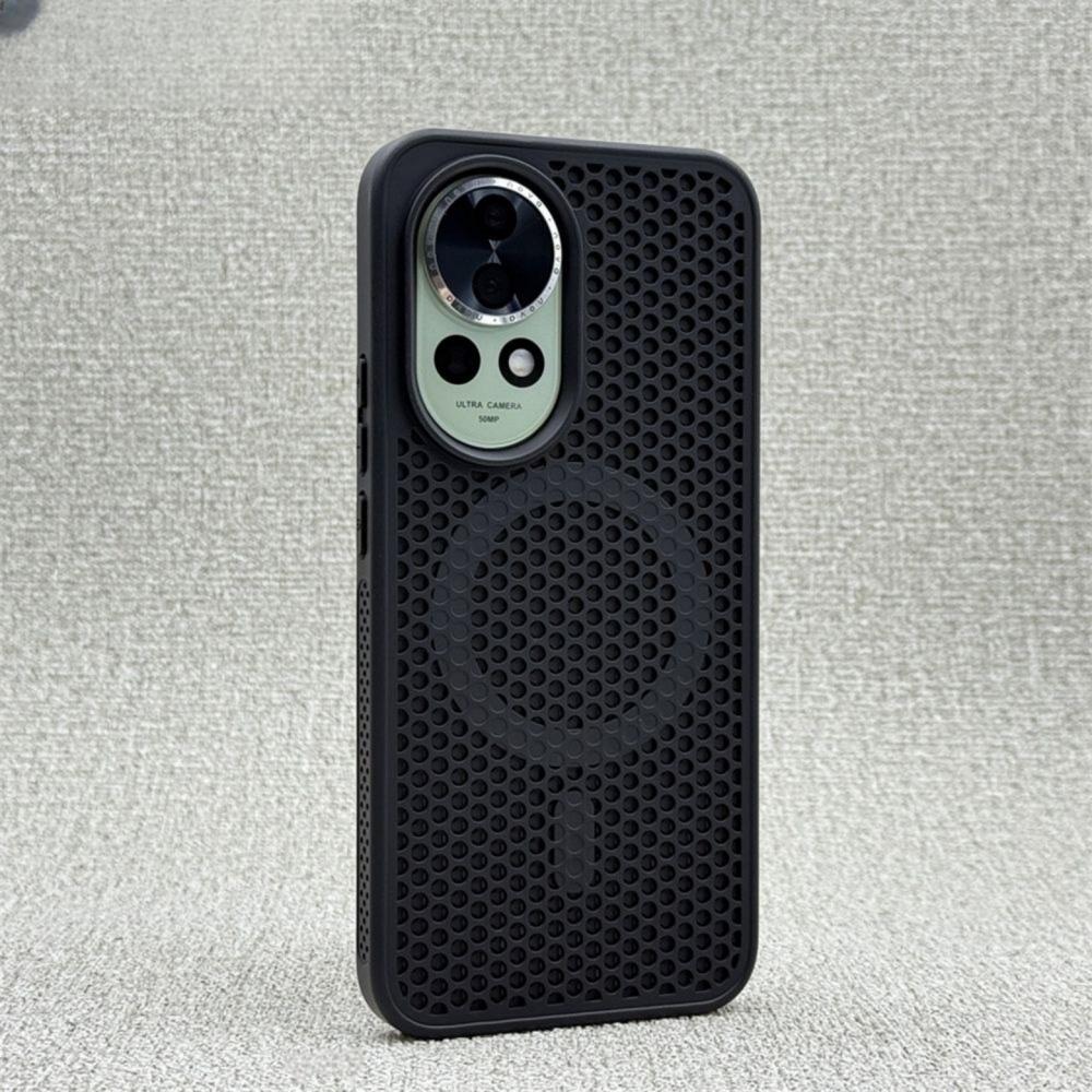 Luxury Cooling Mesh For Magsafe Case For Huawei Pura 70 P70 Pro Ultra Mate 70 60 50 Plus Nova 13 12 PC Wireless Charging Cover