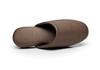 MOON ROOM Guest Set of 4 2 and Sodium Slippers, (2 Men's, Women's) [Wipeable] [Stain-Resistant] [Alcohol-Resistant Hypochlorite-Resistant] (Brown)