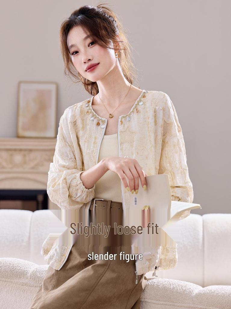 2025 Trendige Damen Baseballjacke mit lockerem Schnitt - Herbst-Cardigan