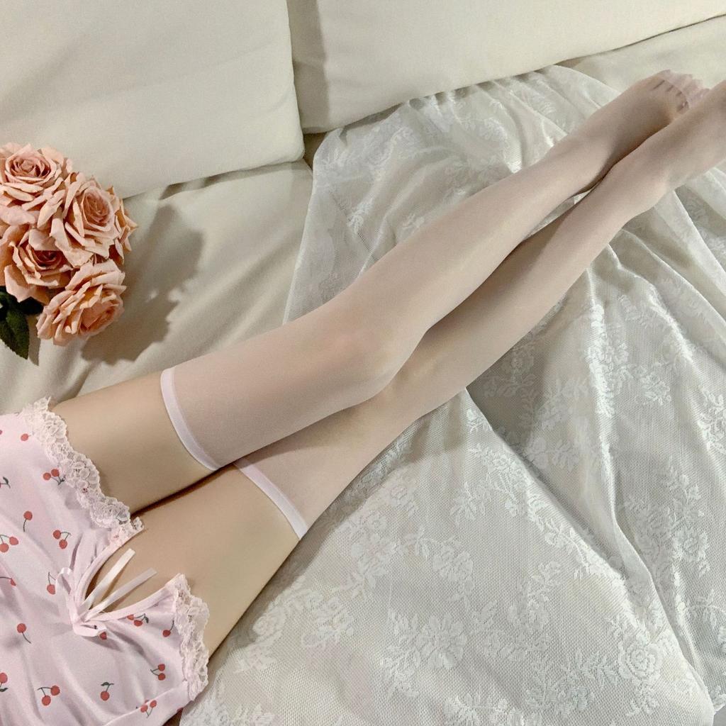 Sexy Underwear Lace Stockings High Tube European and American Hand-torn Socks Sexy Temptation Transparent European and American Thigh Socks