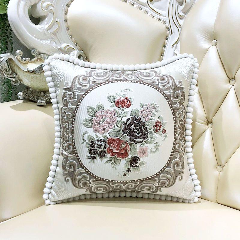 

Подушка для дивана, подушка для гостиной, изголовье, спинка, офисная поясничная подушка, наволочка, прямоугольная форма, съемная и моющаяся 45*45