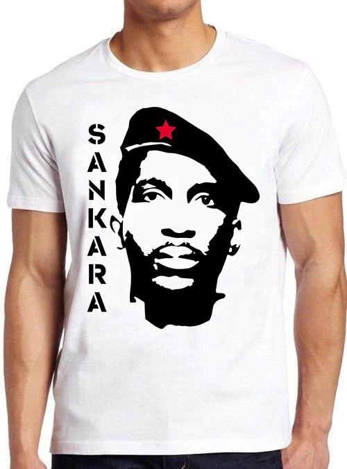 Thomas Sankara Lumumba Burkina Faso Design Retro Gift Cool Top Tee T Shirt M596 XXL