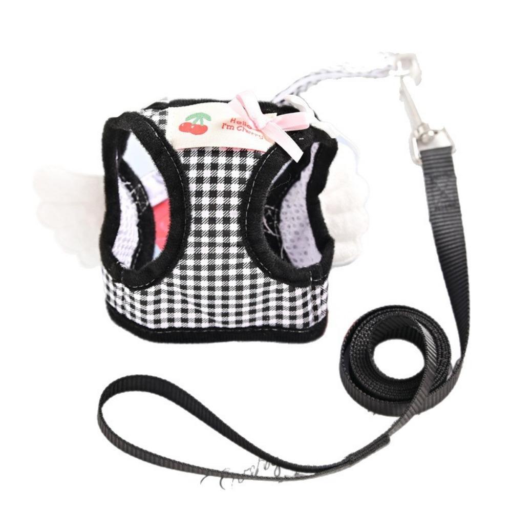 Pet Small Dog Cat Dog Traction Rope Small Wing Chest Strap Set