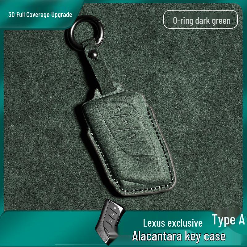 Compatible Lexus Key Case for ES200, RX300, ES300h, NX200, UX, LS - Suede Cover