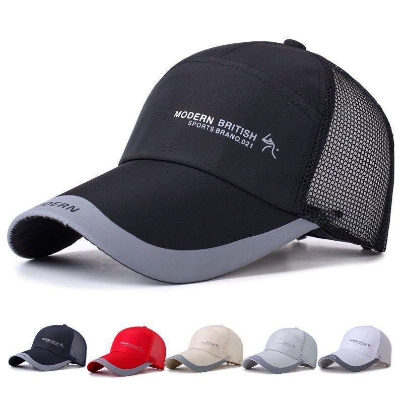 Elegant Sunshade Duckbill Hat For Middle Age Men With Quick Dry Fabric And Comfortable Fit