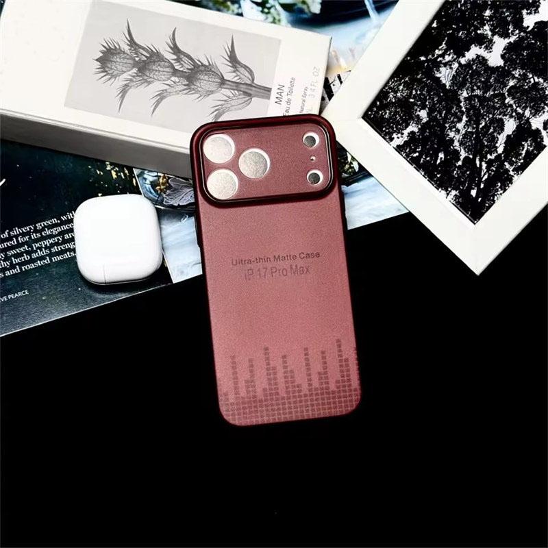 Ultra Thin Matte Translucent Phone Case For iPhone 17 Air 16 15 14 13 12 11 Pro Max Plus Shockproof Clear Slim Soft TPU Back Cove