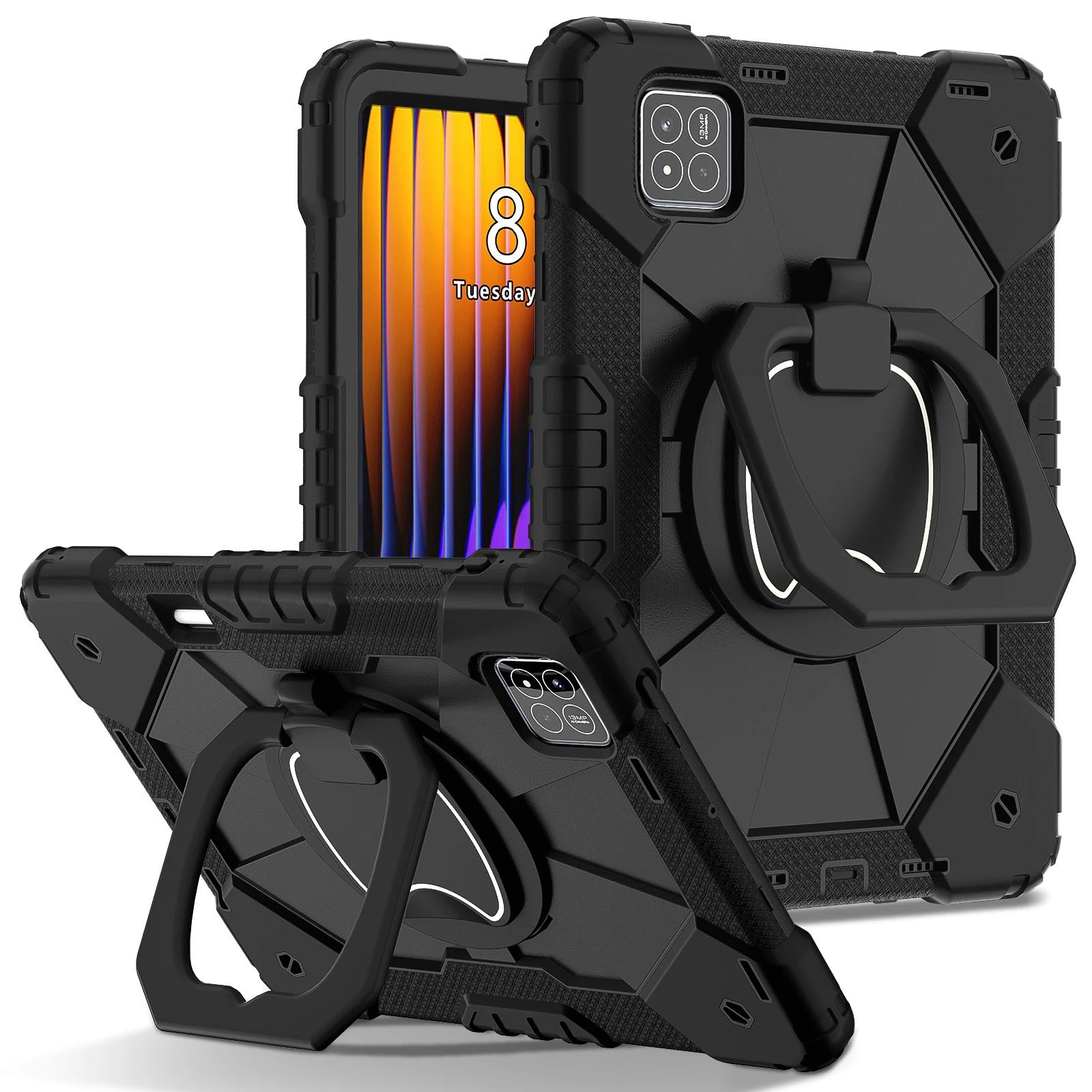 avec Support Rotation Poignée Étui Pour Pad 7 Pro 11.2 POCO Redmi Pad SE 8.3 Pro 12.1 pouces Étui Tablette Anti-choc Coque Rigide Redmi Pad SE 8.3inch noir