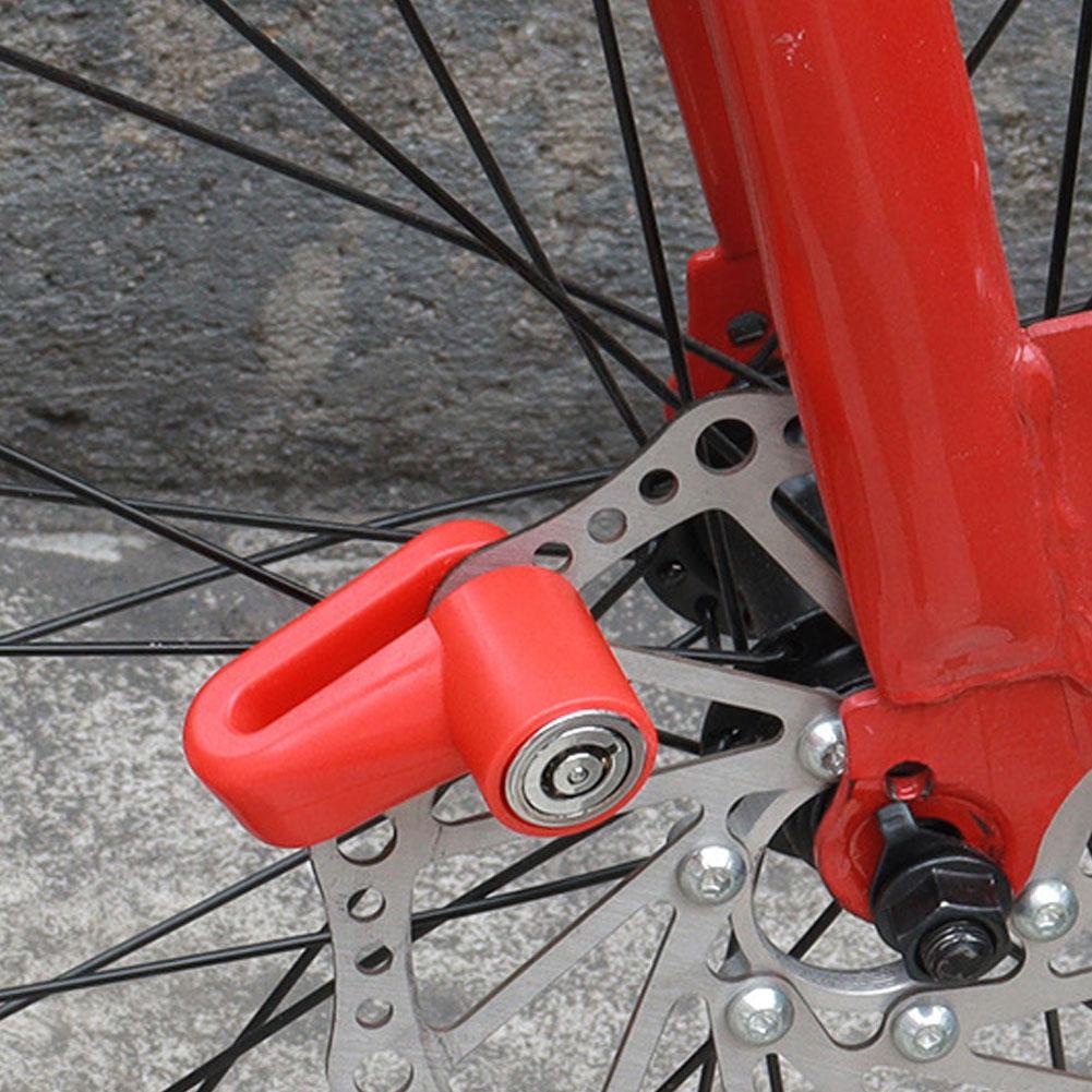 Anti-theft Lock Electric Scooter Disc Brake Lock with Steel Wire Bicycle Mountain Bike Motorcycle Disc Lock Safety Theft Protect