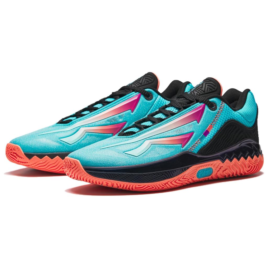 Anta KAI SPEED 2 Cushioning Slip Resistant Abrasion Resistant Low top Basketball Shoes Men's Blue Black 912541114S-2